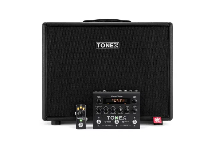 IKMultimedia TONEX Cab Pantalla FRFR Profesional Amplificada 350W RMS para Guitarra con DSP Avanzado y Celestion 12"