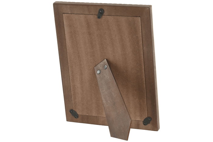 DKD Home Decor Marco de Foto 15x20 Moderno Natural Mango y Cristal (4 Unidades) 1.8 x 24 x 19 cm