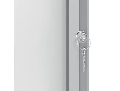 Nobo Vitrina de Anuncio Premium Plus Magnética Blanca para Exterior 8 x A4 692x972x45 mm