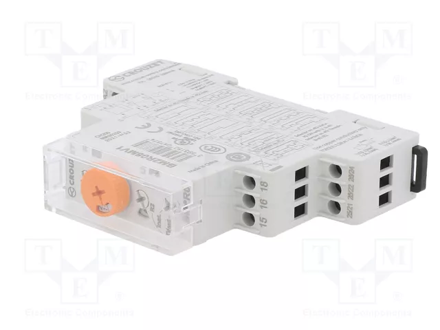 CROUZET Relé de tiempo Syr-line DPDT 250VAC/8A
