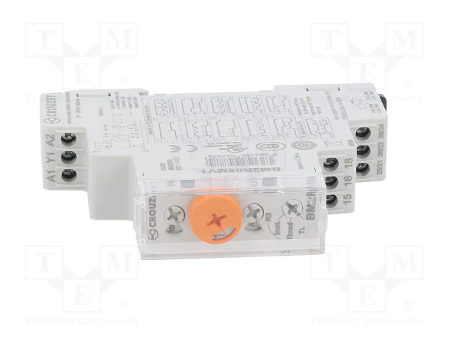 CROUZET Relé de tiempo Syr-line DPDT 250VAC/8A