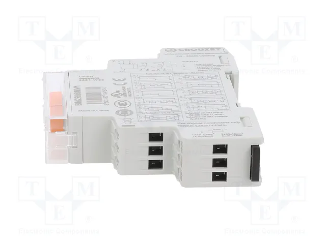 CROUZET Relé de tiempo Syr-line DPDT 250VAC/8A