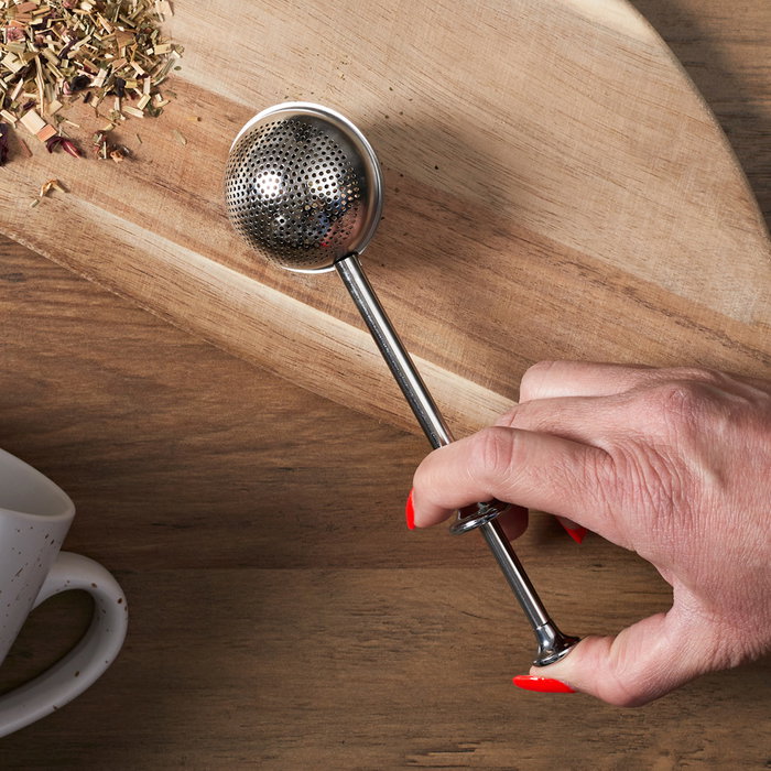 Cook Concept Infusor Té con Pistón Acero Inoxidable