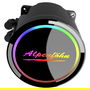Alpenföhn Gletscherwasser 240 High Speed - Sistema de Refrigeración Líquida AIO, Radiador 240mm, Flujo de Aire 132.4 m³/h, Iluminación LED Multicolor, 84000000181