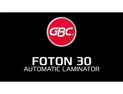 Gbc Recambio Bobina de Plastificación Foton 30, 75 Micras Brillante para A4 (56.4 m, hasta 250 hojas, Ref. 4410023)