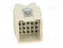 HARTING Han Q plantilla de contacto hembra HDC