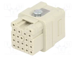 HARTING Han Q plantilla de contacto hembra HDC