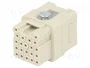 HARTING Han Q plantilla de contacto hembra HDC