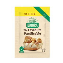 Biográ Levadura Panificable Bio Sin Gluten 9 g