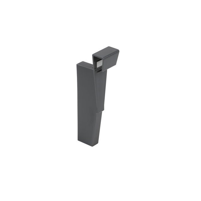 Emuca Kit de accesorios divisores para interior de cajones Vertex-Concept, ancho 900mm, Aluminio y Plástico, Gris antracita