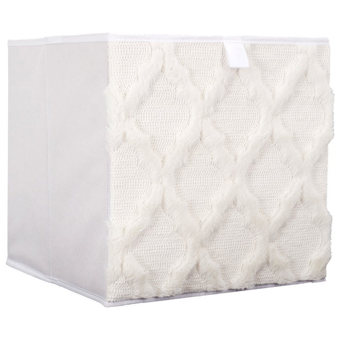 Home Deco Factory Cesta Orden Tufte - Cubo Almacenaje Plegable de Tela 30x30 cm, Compatible con Estanterías Klaus, Bali, Loka Home Deco Factory Cesta Orden Tufte - Cubo Almacenaje Plegable de Tela 30x30 cm, Compatible con Estanterías Klaus, Bali, Loka