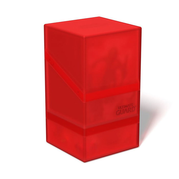 Ultimate Guard Boulder'n'Tray 100+ - Ruby Ultimate Guard Boulder'n'Tray 100+ - Ruby