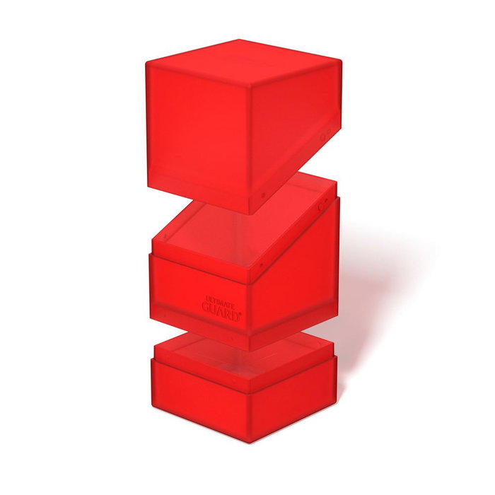 Ultimate Guard Boulder'n'Tray 100+ - Ruby Ultimate Guard Boulder'n'Tray 100+ - Ruby