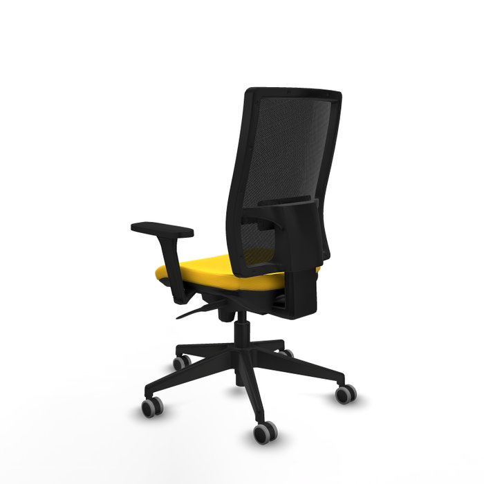 PIQUERAS Y CRESPO Silla de oficina Horna Amarillo y Negro PIQUERAS Y CRESPO Silla de oficina Horna Amarillo y Negro