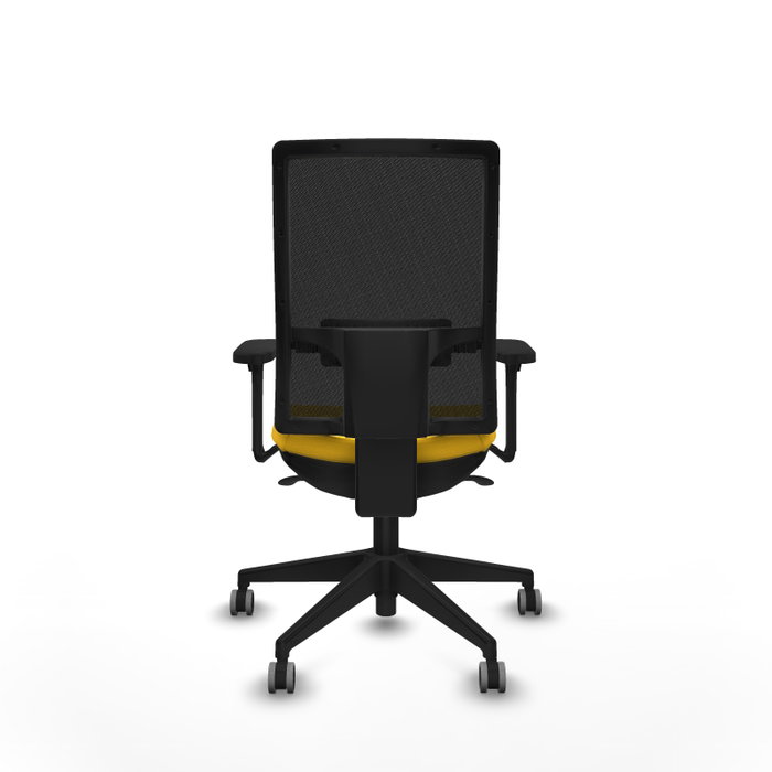 PIQUERAS Y CRESPO Silla de oficina Horna Amarillo y Negro PIQUERAS Y CRESPO Silla de oficina Horna Amarillo y Negro