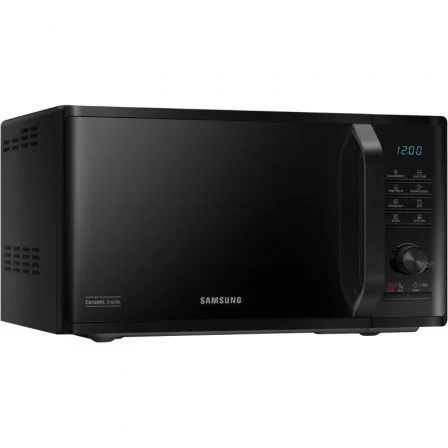Samsung Microondas con Grill MG23K3515AK/E1 - 23L, 1250W, Función Desodorización, Ceramic Enamel, Negro