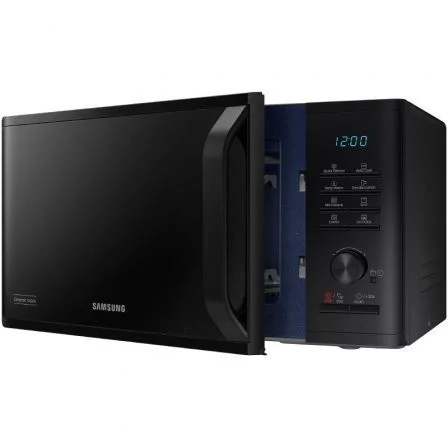 Samsung Microondas con Grill MG23K3515AK/E1 - 23L, 1250W, Función Desodorización, Ceramic Enamel, Negro