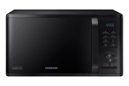 Samsung MG23K3515AK/E1 Microondas con Grill, 23 Litros, Color Negro, Modo ECO, Función Desodorización, Interior Cerámico Enamel, 800W