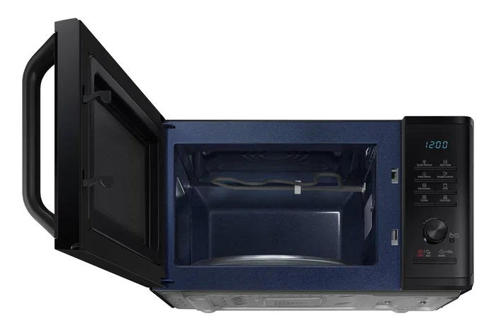 Samsung MG23K3515AK/E1 Microondas con Grill, 23 Litros, Color Negro, Modo ECO, Función Desodorización, Interior Cerámico Enamel, 800W Samsung MG23K3515AK/E1 Microondas con Grill, 23 Litros, Color Negro, Modo ECO, Función Desodorización, Interior Cerámico Enamel, 800W