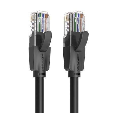 Vention IBEBH Cable de Red RJ45 UTP Categoría 6 (Cat.6) 2 Metros, Negro
