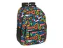 Safta Mochila doble con cantoneras adaptable a carro graffiti 420x320x150 mm