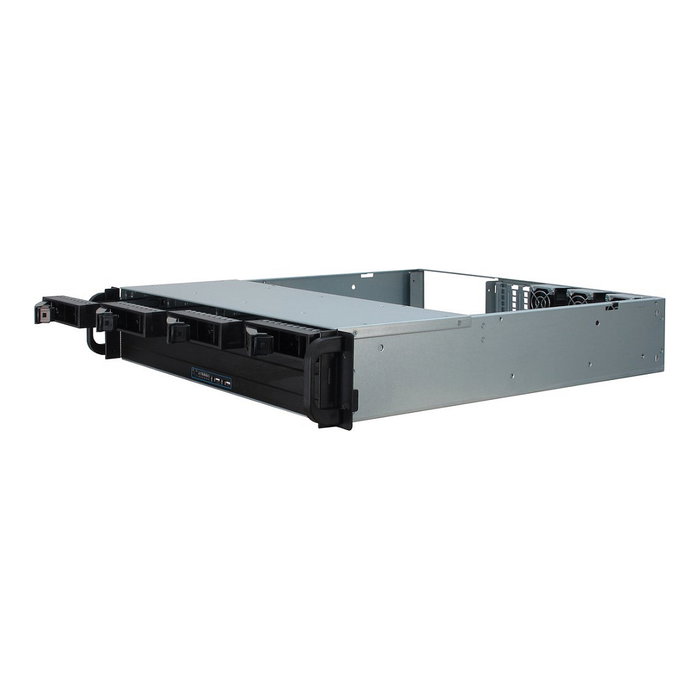 Inter-Tech 2U-2404L Chasis de servidor 2U para almacenamiento IPC