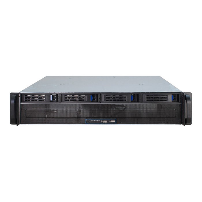 Inter-Tech 2U-2404L Chasis de servidor 2U para almacenamiento IPC