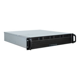 Inter-Tech 2U-2404L Chasis de servidor 2U para almacenamiento IPC