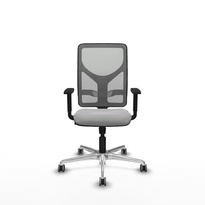 PIQUERAS Y CRESPO Silla de oficina Motilla con mecanismo Sincro Gris