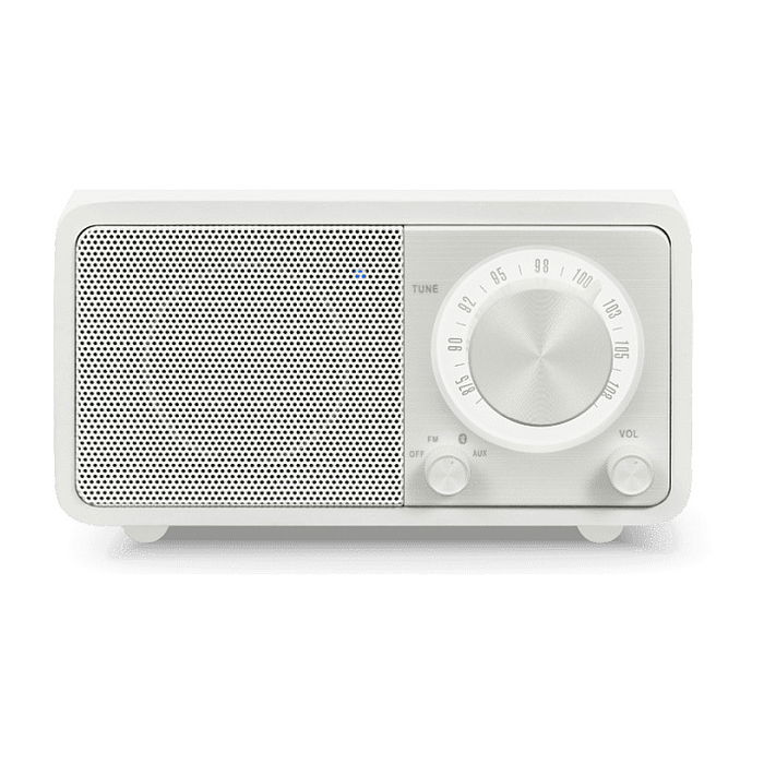 Sangean WR-7 - Radio Portátil Bluetooth, FM, Blanco Mate, Resistencia 4 Ohm, Altavoz de 1.27 cm, Batería Recargable de Litio 2600 mAh y 36h de Autonomía Sangean WR-7 - Radio Portátil Bluetooth, FM, Blanco Mate, Resistencia 4 Ohm, Altavoz de 1.27 cm, Batería Recargable de Litio 2600 mAh y 36h de Autonomía