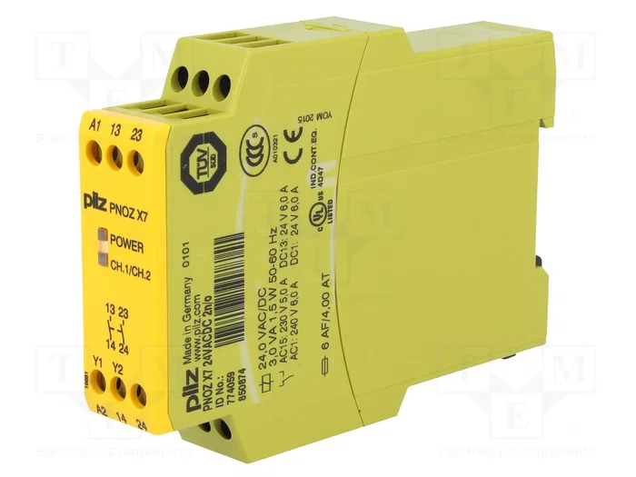 PILZ PNOZ X7 Módulo de automatización relé de seguridad PILZ PNOZ X7 Módulo de automatización relé de seguridad