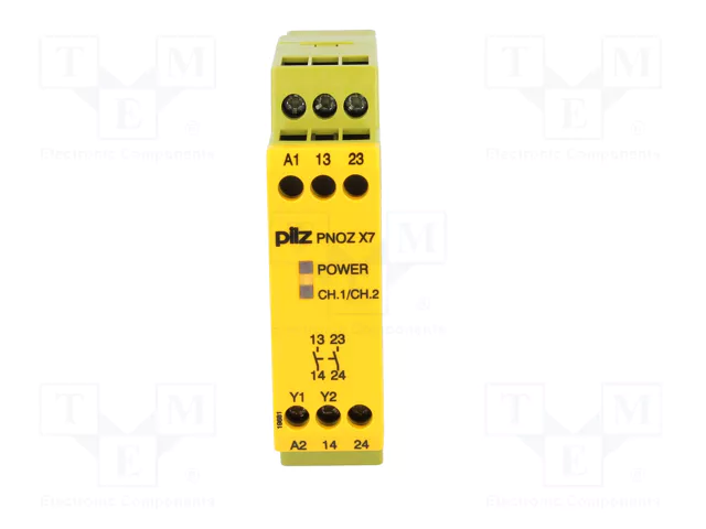 PILZ PNOZ X7 Módulo de automatización relé de seguridad PILZ PNOZ X7 Módulo de automatización relé de seguridad