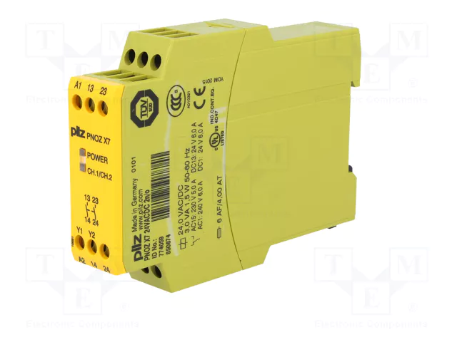 PILZ PNOZ X7 Módulo de automatización relé de seguridad PILZ PNOZ X7 Módulo de automatización relé de seguridad