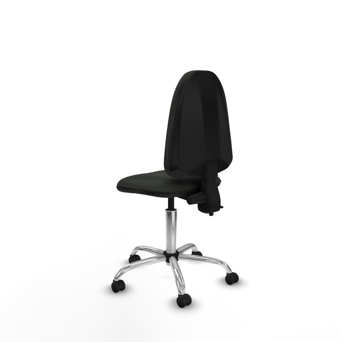 PIQUERAS Y CRESPO Silla de oficina Aýna sin brazos, color Negro