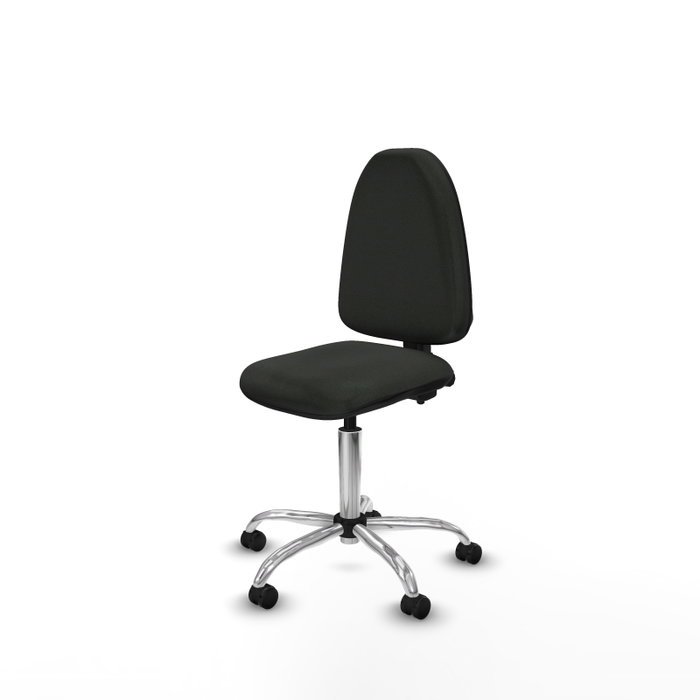 PIQUERAS Y CRESPO Silla de oficina Aýna sin brazos, color Negro