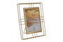 DKD Home Decor Marco de Fotos 13x18 Metal Dorado con Cristal