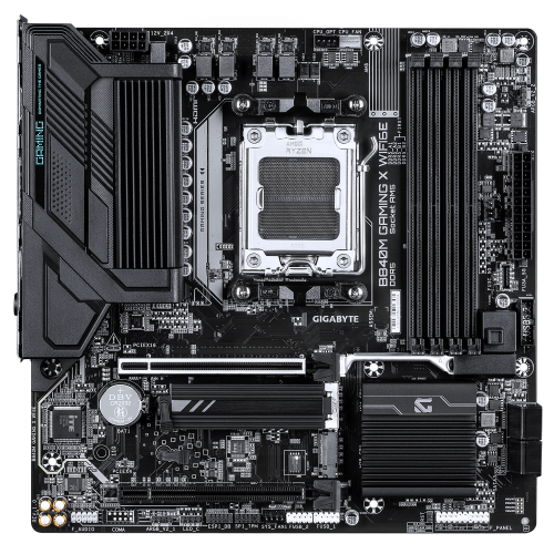 Gigabyte B840M GAMING X WIFI6E Micro ATX AM5 DDR5 Gigabyte B840M GAMING X WIFI6E Micro ATX AM5 DDR5