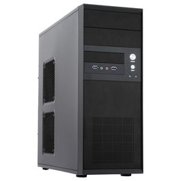 Chieftec CQ-01B-U3-OP Midi Tower PC Negro ATX micro ATX Hogar/Oficina