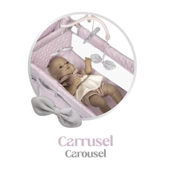 Decuevas Armario Cambiador Plegable Sohphie para Muñecas de hasta 42 cm