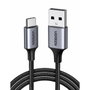 UGREEN Cable USB-C a USB-A 60126, 1m, Negro/Gris