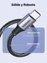 UGREEN Cable USB-C a USB-A 60126, 1m, Negro/Gris