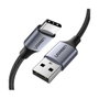 UGREEN Cable USB C a USB A 1m Negro, Gris