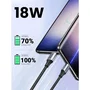 UGREEN Cable USB Tipo C a USB A Reforzado de Nylon para Datos y Carga 1m UGR1728773524010 Negro