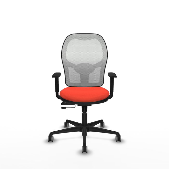 PIQUERAS Y CRESPO Silla de oficina Jorquera Naranja oscuro y Blanco PIQUERAS Y CRESPO Silla de oficina Jorquera Naranja oscuro y Blanco