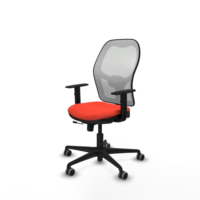 PIQUERAS Y CRESPO Silla de oficina Jorquera Naranja oscuro y Blanco PIQUERAS Y CRESPO Silla de oficina Jorquera Naranja oscuro y Blanco