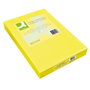 Q-connect Papel de color DIN A4 80g Amarillo intenso