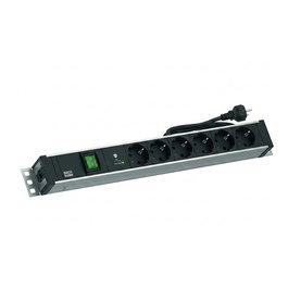 Bachmann Unidad de distribución de energía 19 pulgadas 1,5HE 6xCEE7/3