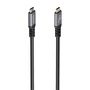 AISENS Cable USB 3.2 Gen 2x2 Aluminio 20Gbps 8K 3.0m Negro