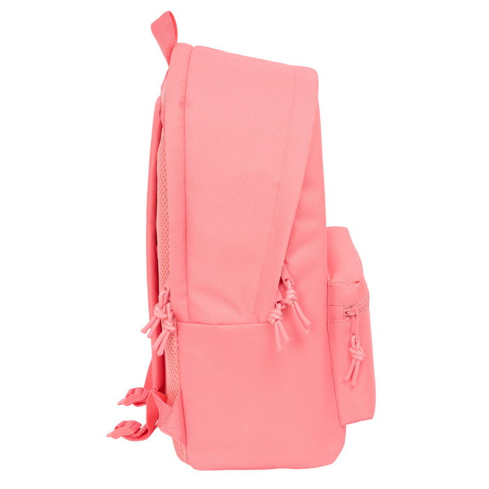 Safta Mochila Doble para Portátil 15,6 pulg. F.C. Barcelona Chica Coral