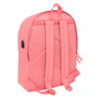 Safta Mochila Doble para Portátil 15,6 pulg. F.C. Barcelona Chica Coral